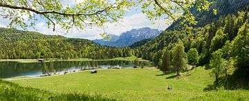 lentelandschap Ferchensee, Mittenwald van SusaZoom