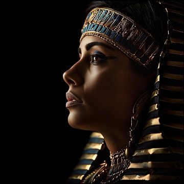 Cleopatra portret van TheXclusive Art