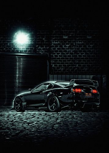 Donkere Toyota Supra A80