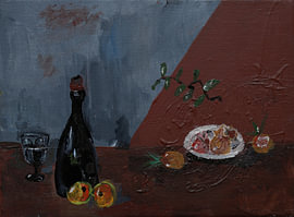 Wein und Gemüse von Kjeld Olsen