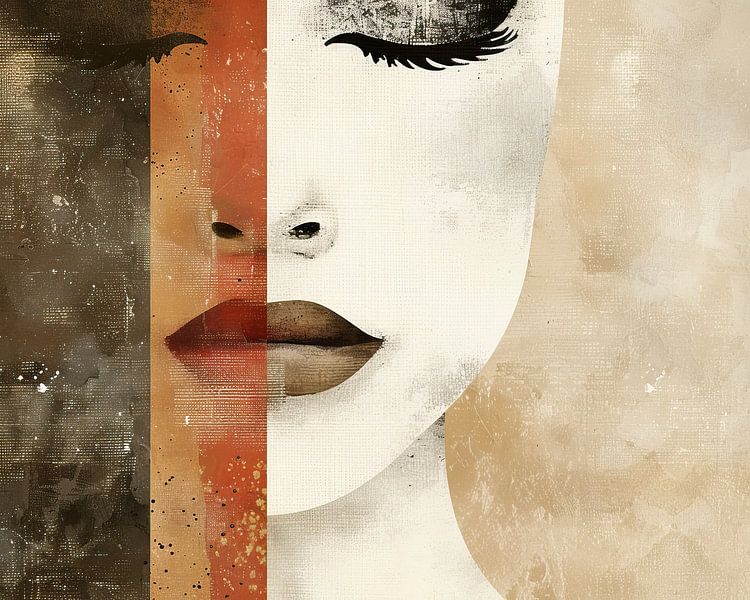 Gesicht der Frauen von Wunderbare Kunst