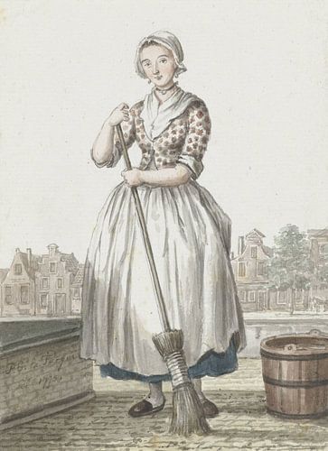 Haags dienstmeisje, Paulus Constantijn la Fargue