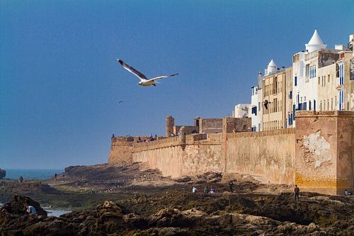 Stadtmauer im Fischerdorf Essaouira