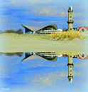 Am Strand von Warnemuende von Vera Laake Miniaturansicht