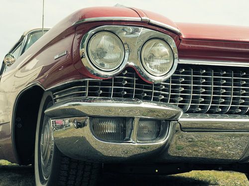 Detail van een oldtimer