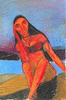 Woman at the River