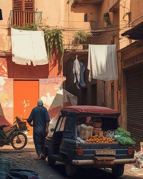 Het straatleven in Marrakech van Studio Allee