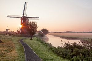 Kinderdijk in holland