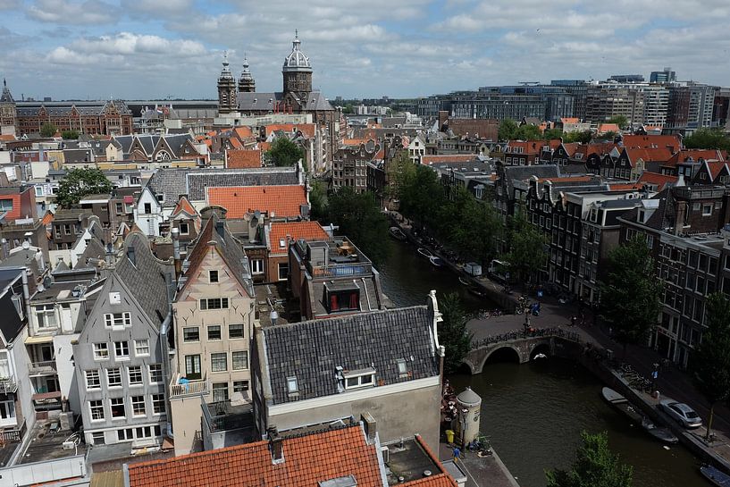 Vue urbaine d'Amsterdam par Minke Wagenaar