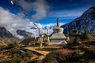 Stupa in Nepal van Jürgen Wiesler thumbnail