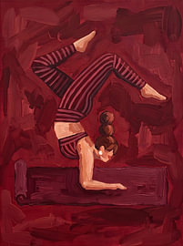 Red Yoga Balance by HUGO