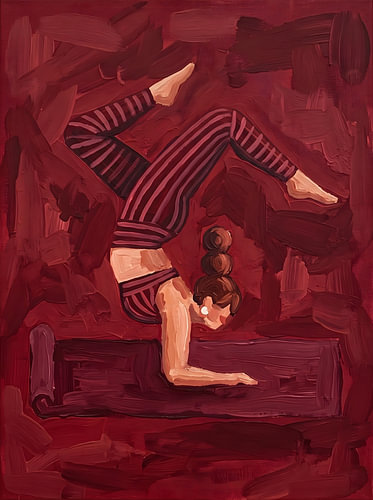 Red Yoga Balance