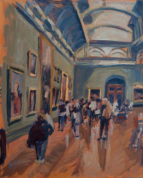 Visit to the National Gallery in London by Nop Briex