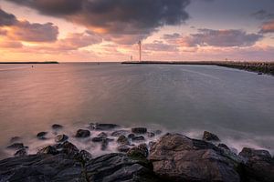 Vue sur la mer sur Wim van D