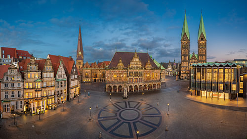 Marktplatz von Bremen, Deutschland