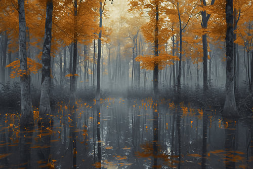 Reflection in the lake