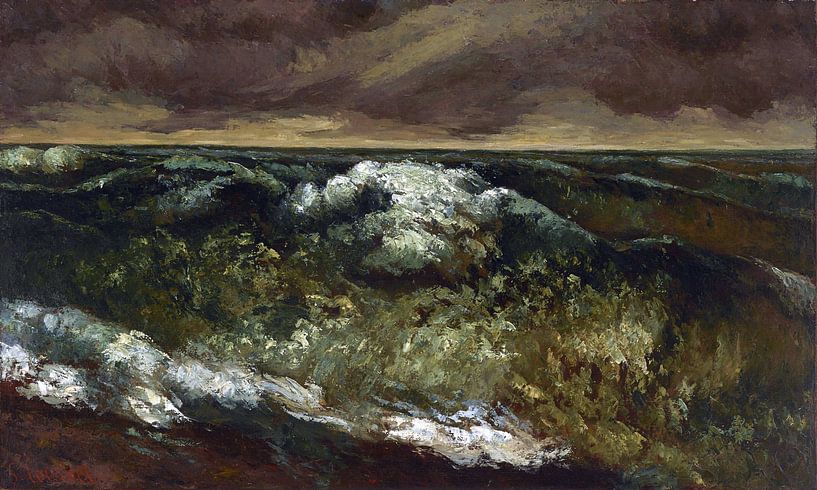 Golf, Gustave Courbet by Atelier Liesjes