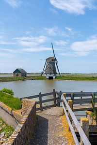 Windmill het noorden est un moulin à Texel