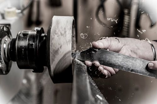 Houtbewerking (ambacht in close-up)