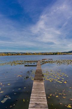 Een dag aan het meer in de Werra Vallei van Oliver Hlavaty