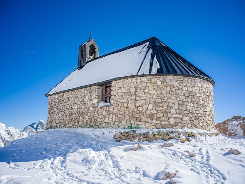 Zugspitze - Chapel of the Visitation of the Virgin Mary by t.ART