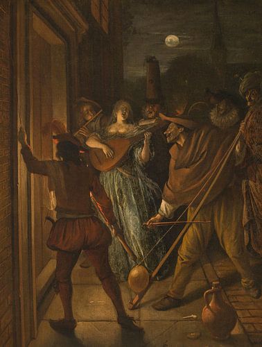De Serenade, Jan Steen