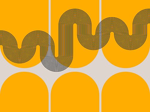 Kleurrijke moderne abstracte geometrie