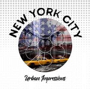 Graphic Art NEW YORK CITY Urbane Impressionen 