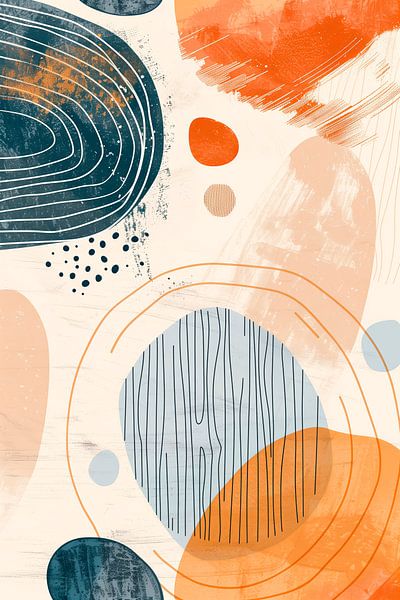 Dynamique du cercle abstrait par Whale & Sons