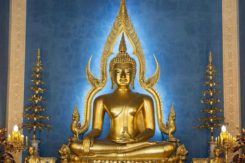 Gouden stilte - de sublieme pracht van de Boeddha in de marmeren tempel van Walter G. Allgöwer
