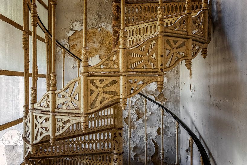 Lost Place - Spiral Staircase by Gentleman of Decay