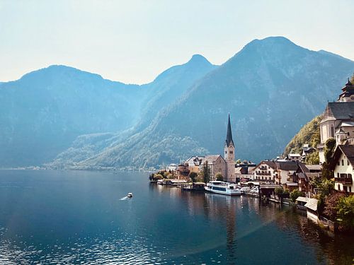 The village Hallstatt - Austria