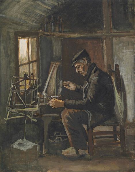 Man Winding Yarn, Vincent van Gogh by Masterful Masters