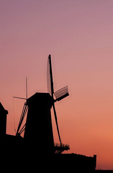 Moulin à vent Kijck over den Dijck - Dordrecht par Jeroen Jonker