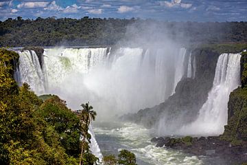 Die Iguazu Wasserfälle zwischen Argentinien und Brasilien