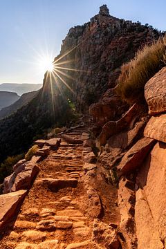 Weg zur Sonne Grand Canyon von Peter Hendriks