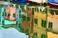 Burano-reflectie