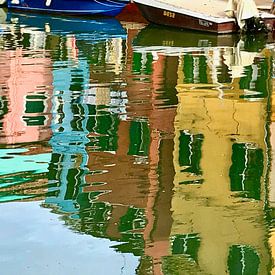 Burano-reflectie van Markus Jerko