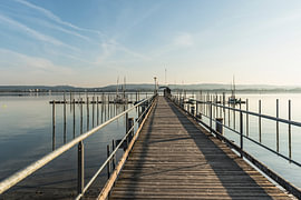 Morgendliche Stille am Bodensee - Halbinsel Höri von Conny Pokorny