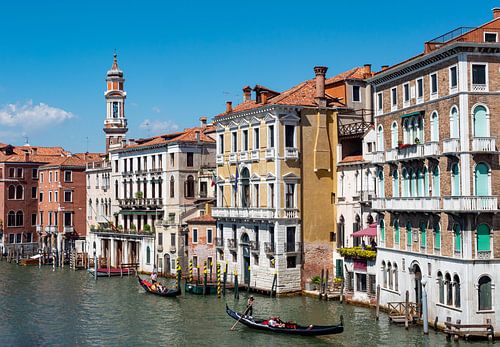 Uitzicht op het Canal Grande in Venetië Italië