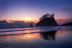 zonsondergang op la push van Joey Van Hengel