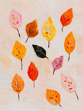 Dansende Herfstbladeren van Gypsy Galleria
