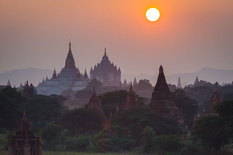 The temples of Bagan in Myanmar by Roland Brack