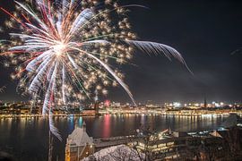 Stockholm firework 2023 by Marc Hollenberg