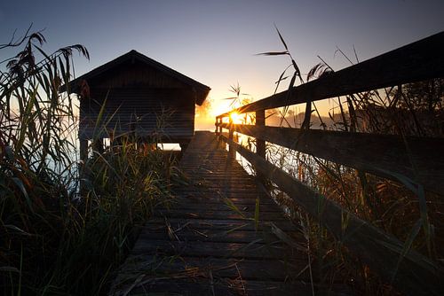 Chiemsee boathouse