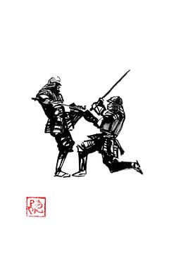 samurai fight sur Péchane Sumie