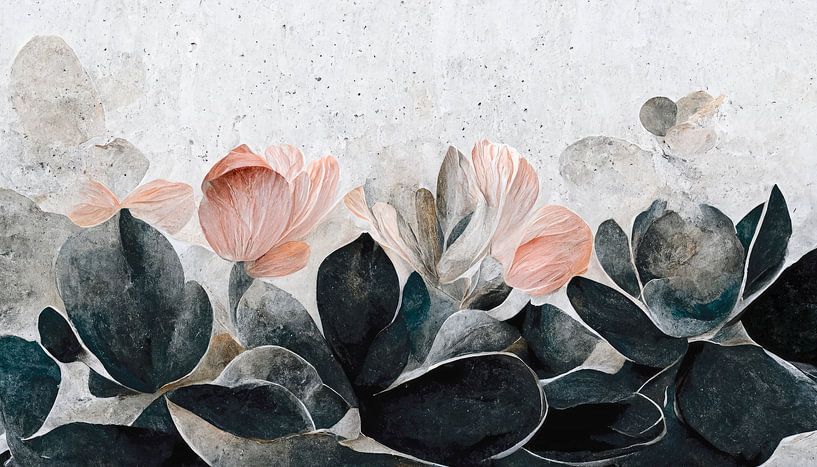Flowers And Concrete No 3 von Treechild
