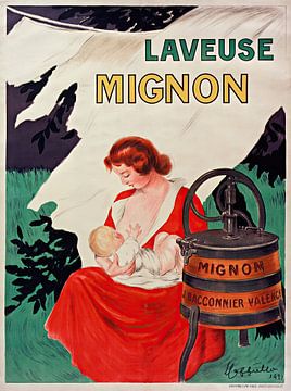 Leonetto Cappiello - Laveuse Mignon (1921) van Peter Balan