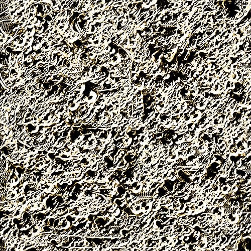 Abstract Relief Pattern In Black And White