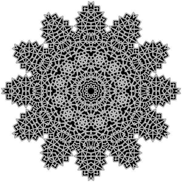 Mandala Om by Fatima AQEL